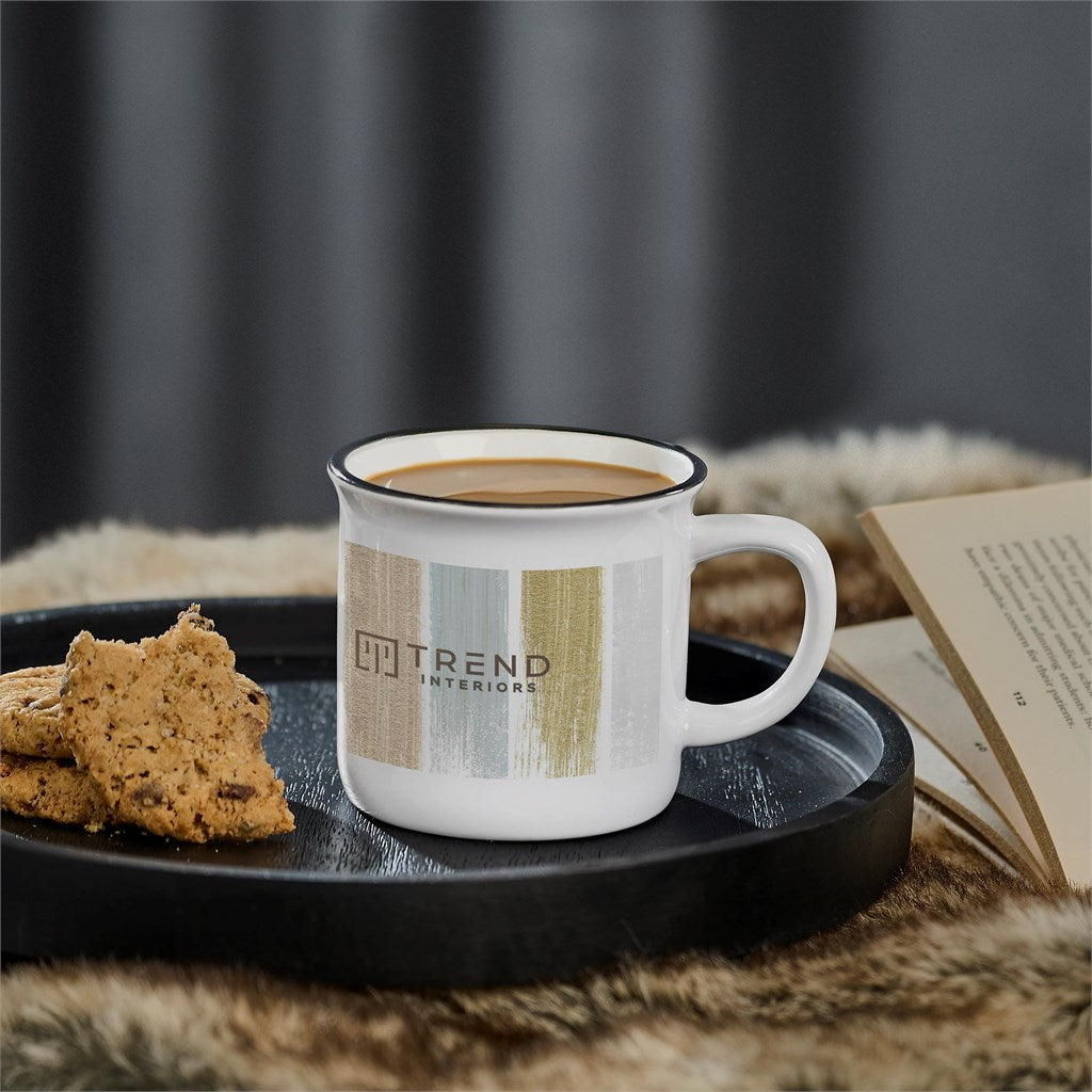 Serendipio York Ceramic Sublimation Coffee Mug - 280ml